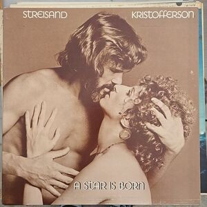 A Star Is Born Streisand & Kristofferson Vinyl Record Original JS 34403 1976